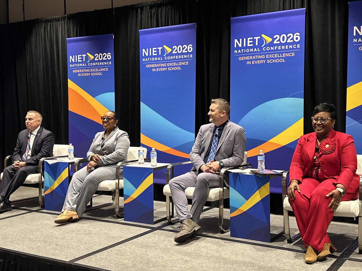 STRNGWMN's tweet photo. Strategic Staffing Panel with our very own Ouachita Parish Director #NIET2026 @NIETteach https://t.co/W6LmUFnXGa