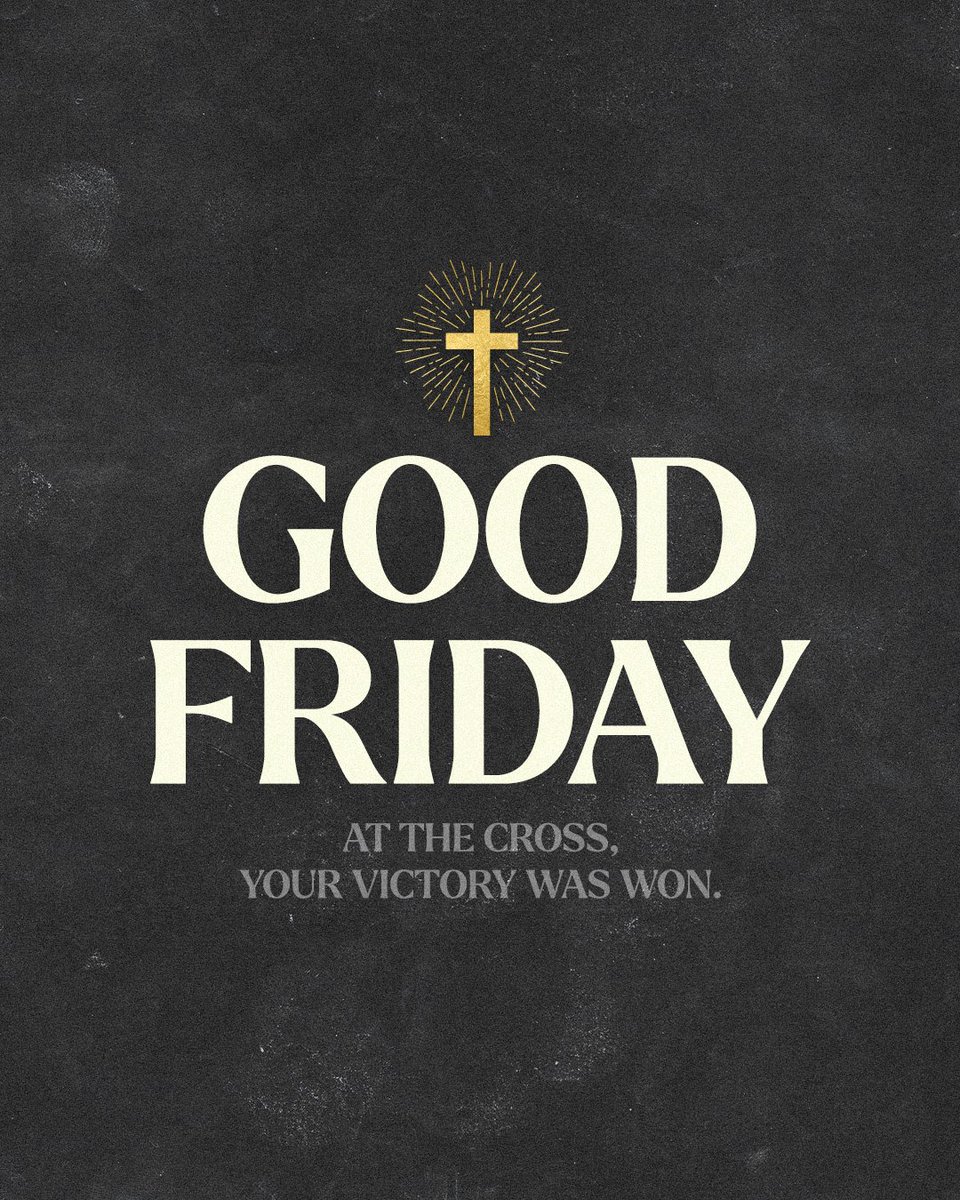 KLOVERadio's tweet image. It looked like the end…but it was only the beginning.

On Good Friday, Jesus chose the cross. Grace took our place. ✝️

Because of Him, even the darkest day in history leads to redemption.

#GoodFriday