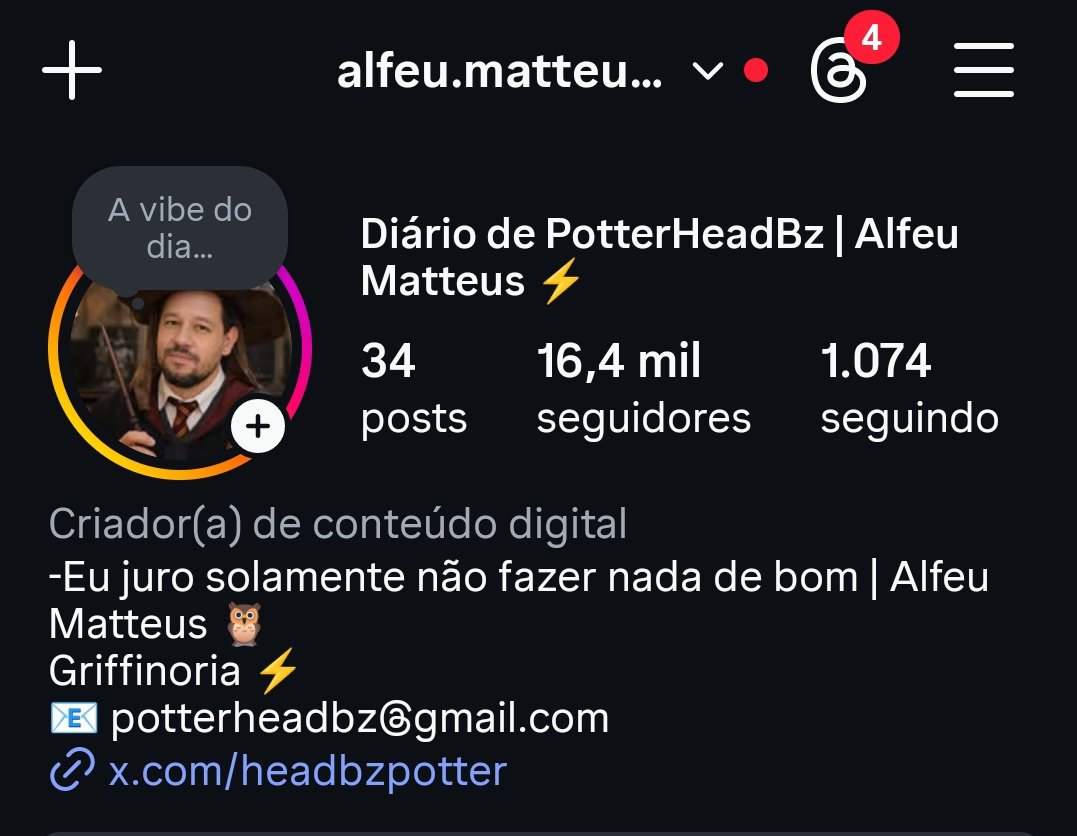 headbzpotter's tweet photo. Vou soltar um spoiler agora mesmo lá no meu Instagram.

Já me seguem !!! https://t.co/fZBEUVzqnC