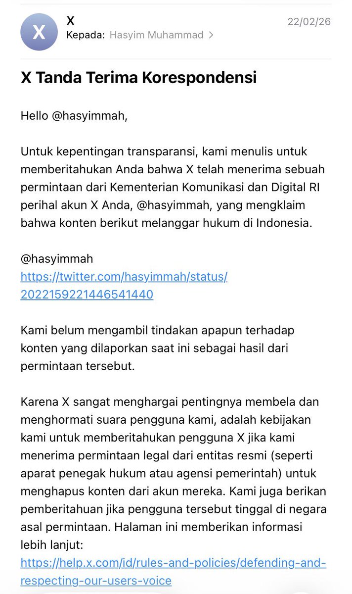 Hasyim Muhammad tweet media