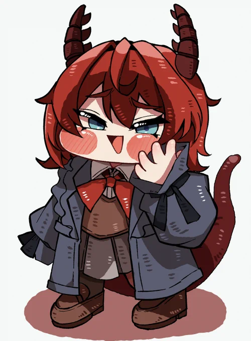 コミッションありがとうござシタ 依頼者たま の オリジナルおんなのこです #commission #skeb