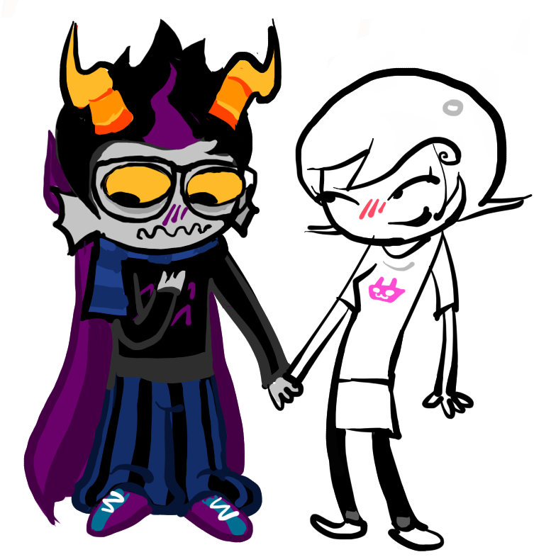 Tumblr request #Eriroxy #EridanAmpora #RoxyLalonde