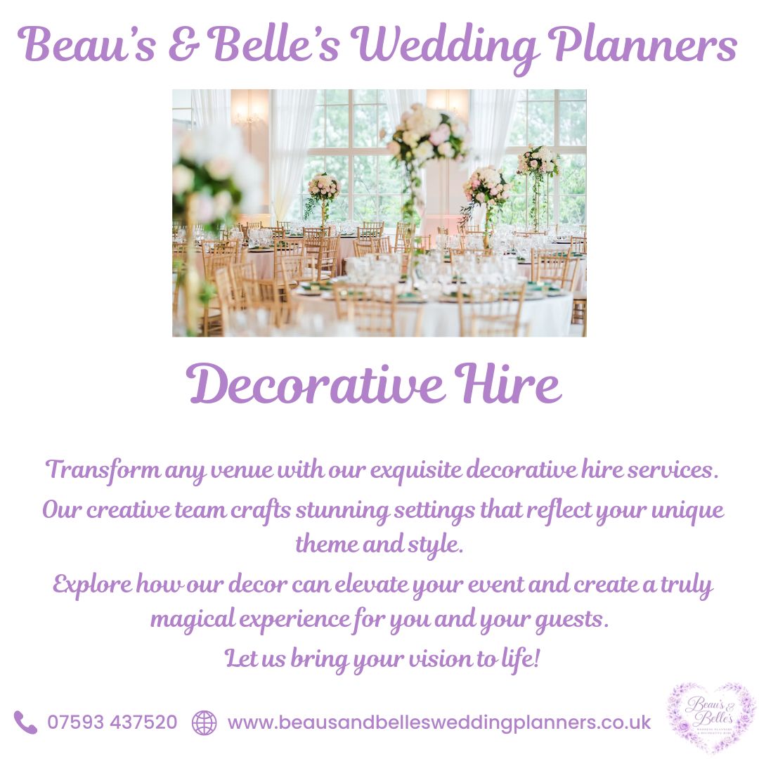 Beau's & Belle's Wedding Planners tweet media