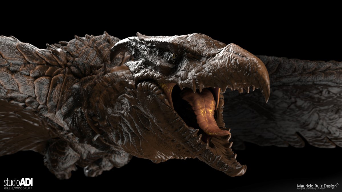 Mauricio Ruiz's final approved Rodan model done at StudioADI for ...