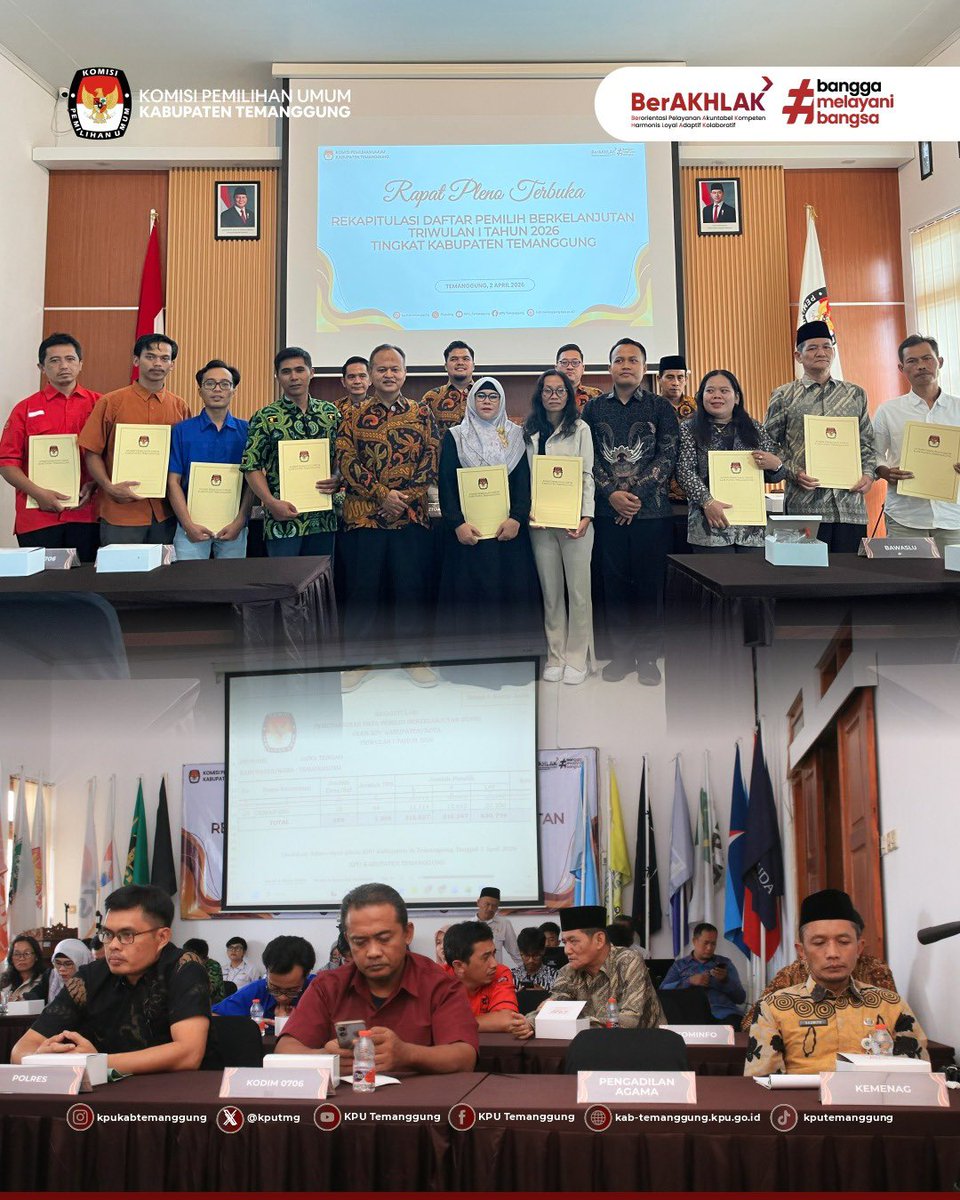 KPU TEMANGGUNG tweet media
