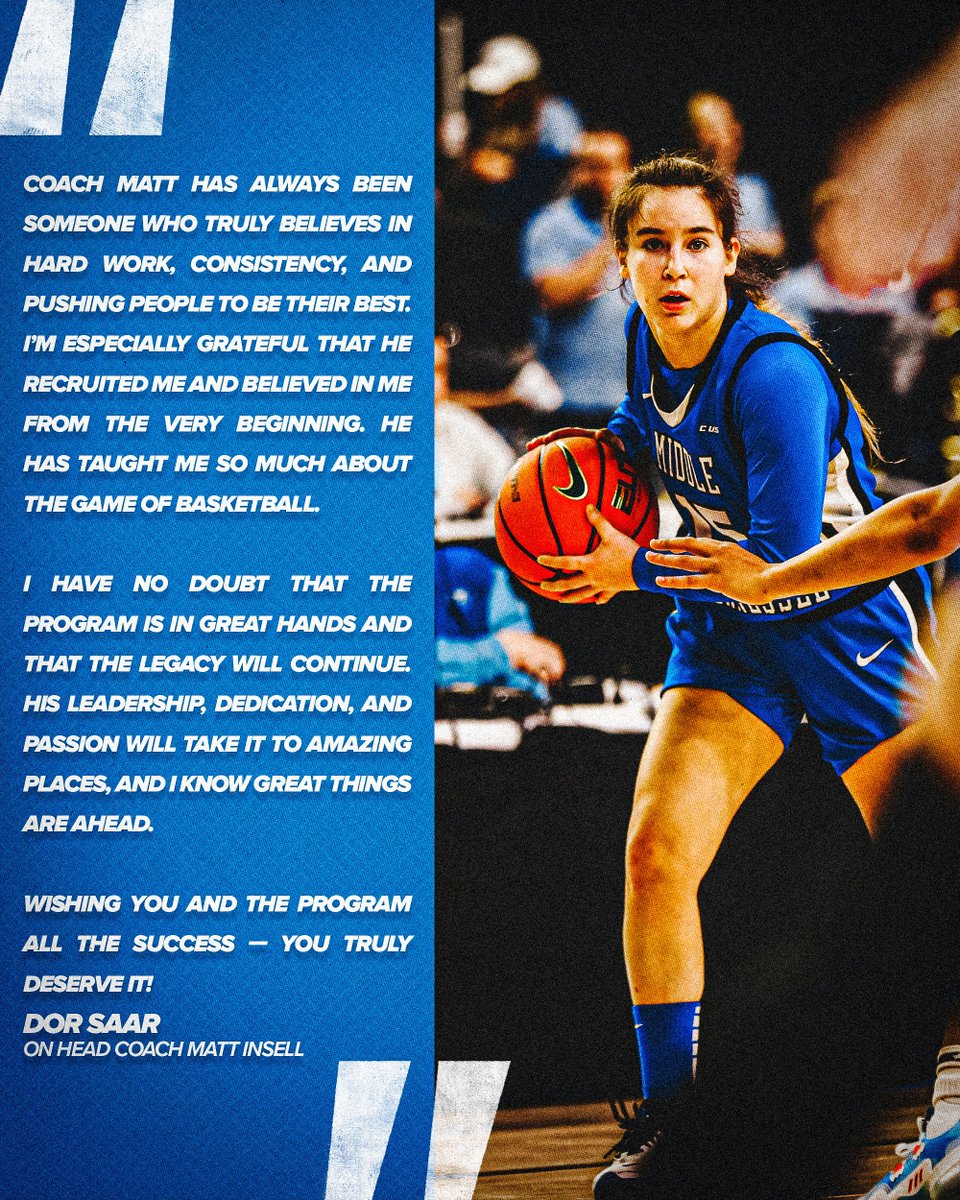 Middle Tennessee Women's Basketball tweet media