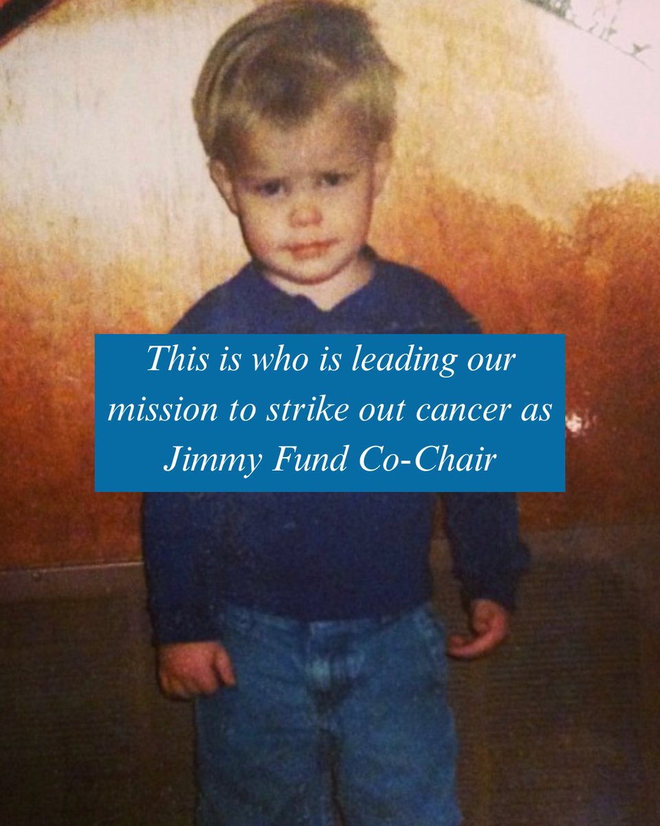 TheJimmyFund's tweet photo. Jimmy Fund Co-Chairs, Brock Holt and @TomCaron, help lead us in our mission to strike out cancer. This incredible partnership has already made an important impact on the lives of patients and their families at @DanaFarber. #KCANCER https://t.co/osMpNJukpY