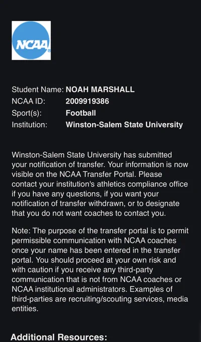 Image from Noah Marshall (@noahmarshall25)