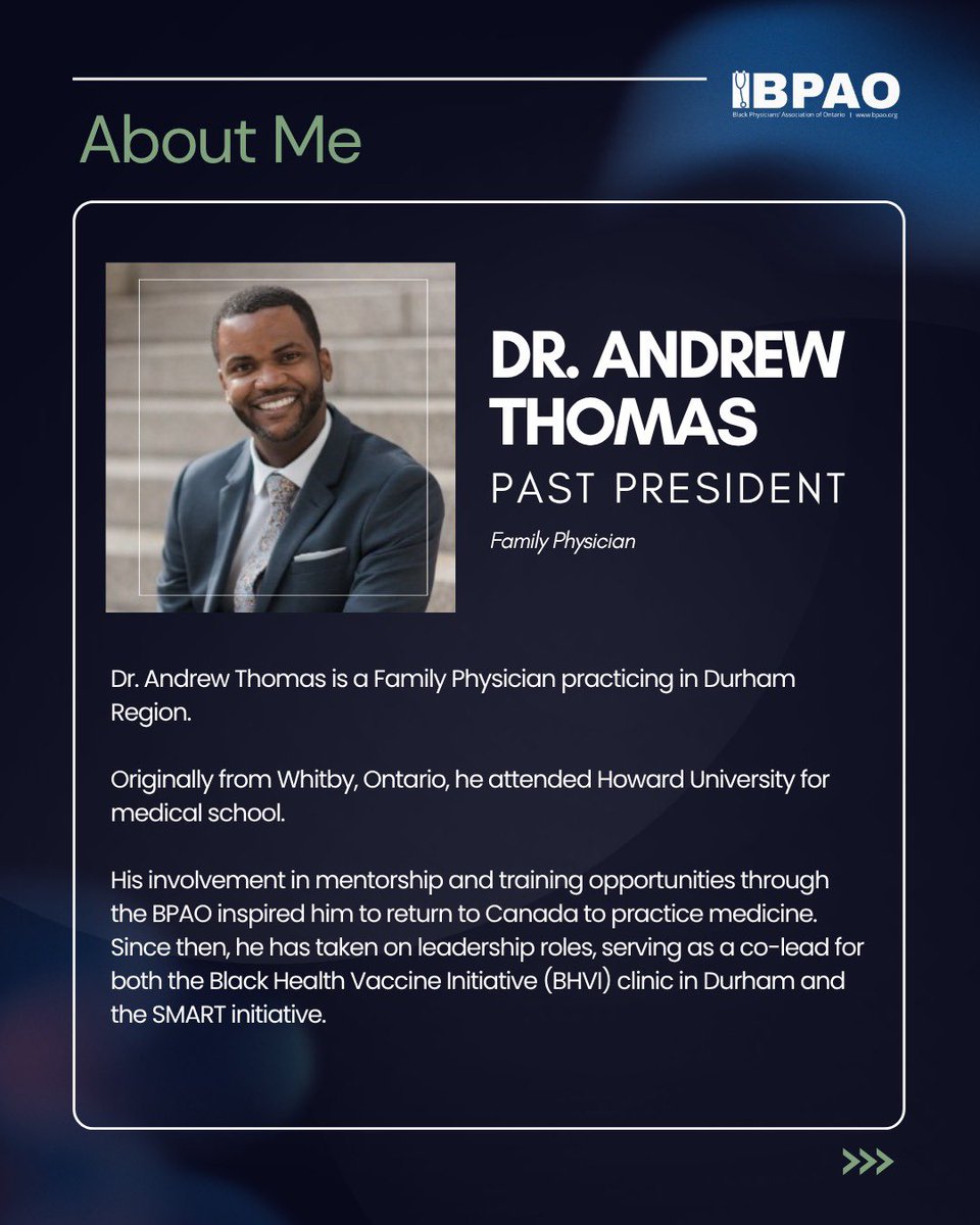 Black Physicians' Association of Ontario tweet media