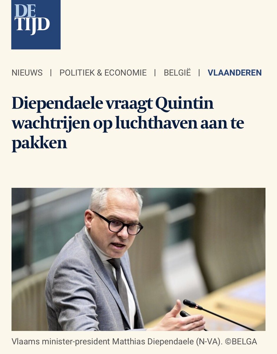 Matthias Diependaele tweet media