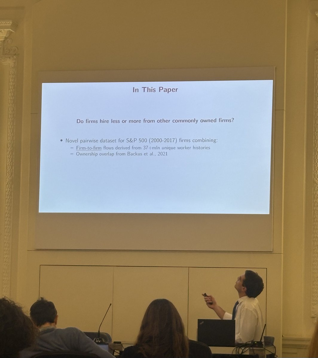 EIEF_Rome's tweet photo. 🎓We’re thrilled to celebrate a major milestone:@PierreRobiglio is RED's first graduate!

He successfully defended his thesis, “Actionable Sources of Employer Market Power,” and is now starting an exciting new role at the EU Commission.

Congrats, Pierre - we couldn’t be prouder! https://t.co/YdbIpLUNEp