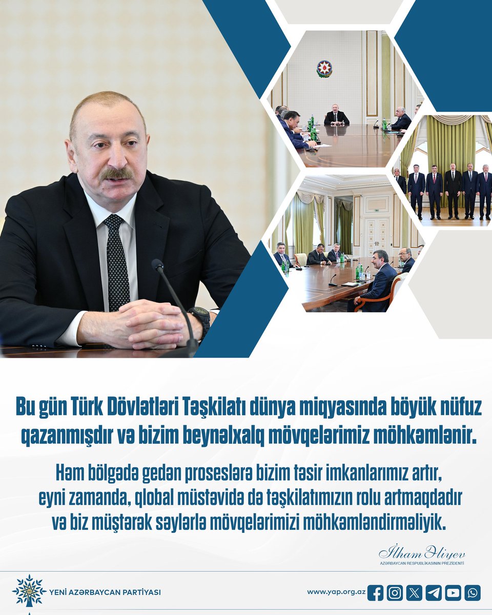 Yeni Azərbaycan Partiyası/ New Azerbaijan Party tweet media