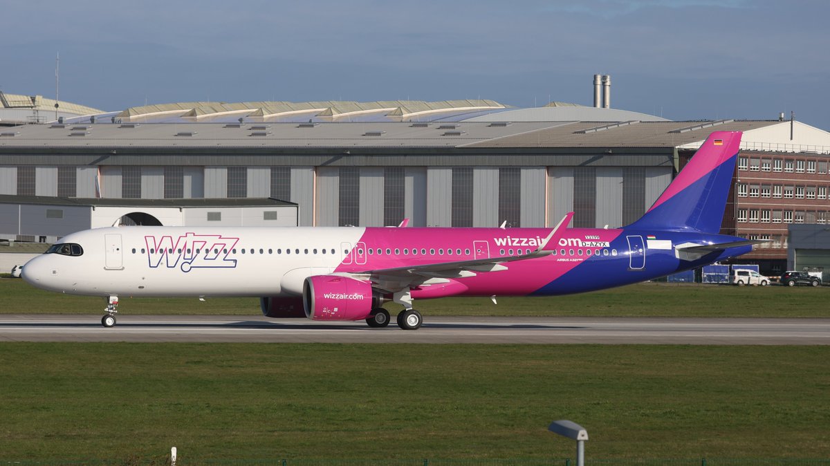 Tobias_Gudat's tweet image. #A321neo #Wizz  HA-LDE 
MSN13199