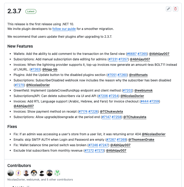 BTCPay Server tweet media