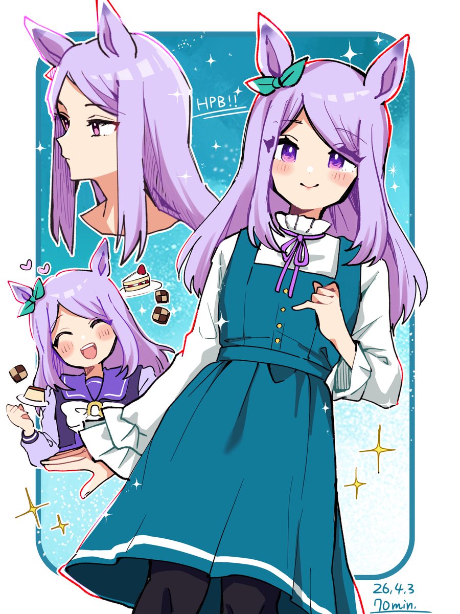 #メジロマックイーン生誕祭2026

おめでとうマックちゃん🎂🍰💕