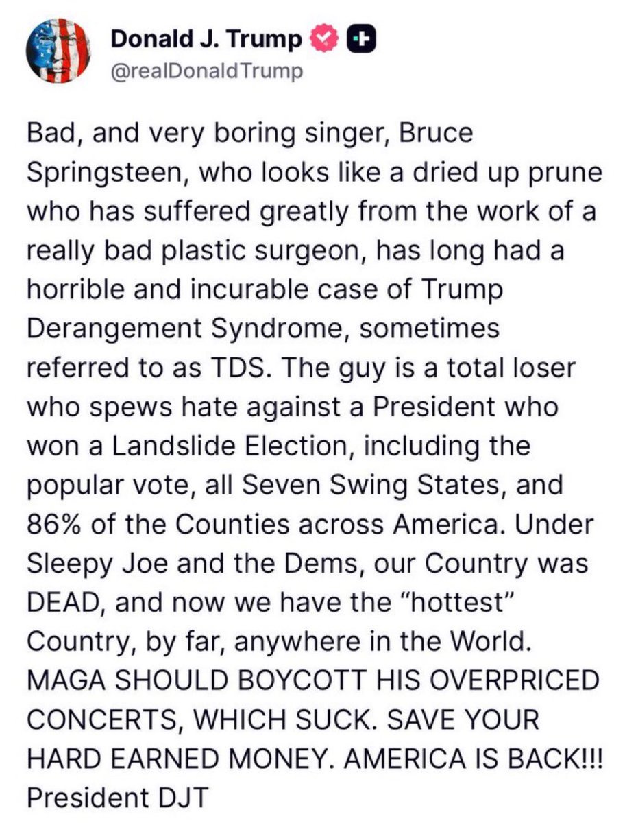 MAGA_MEMEZ's tweet image. THE BOSS POSTED ON TRUTH  #Trump