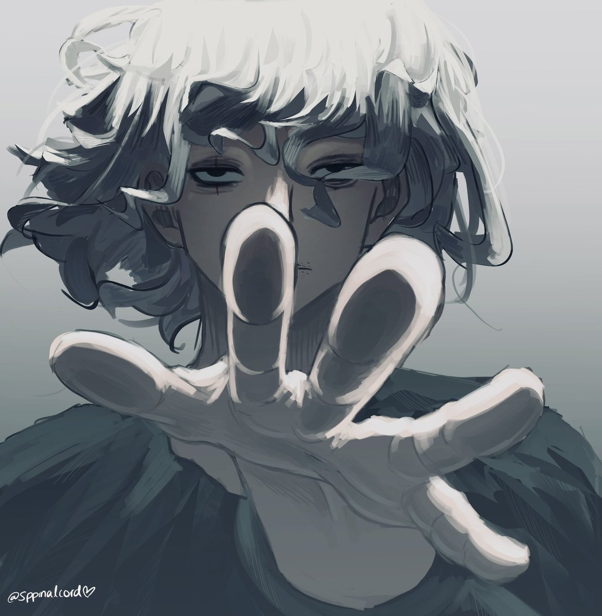 sppinalcord's tweet photo. Shig by himself #shigaraki https://t.co/RA2QmWk5vt