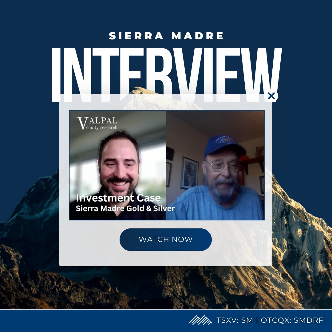 Sierra Madre Gold & Silver (TSXV: SM/OTCQX: SMDRF) tweet media