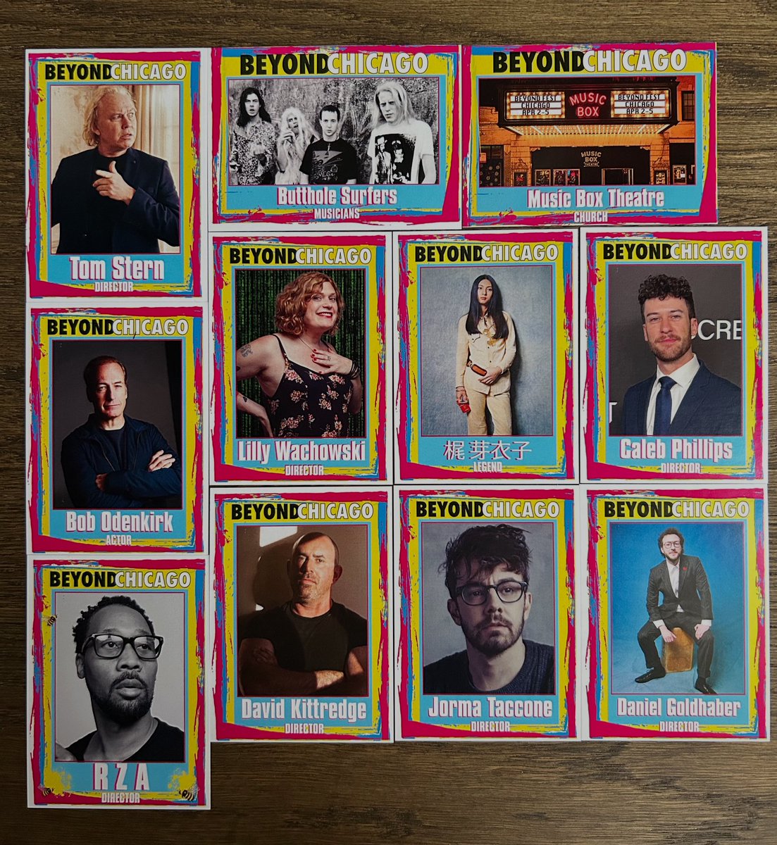Beyond Chicago trading cards have officially landed! There are ten cards in total and a super rare chase card. I will announce daily which screenings you can score the cards. Join us at @musicboxchicago for a chance to get a Beyond Chicago trading card!