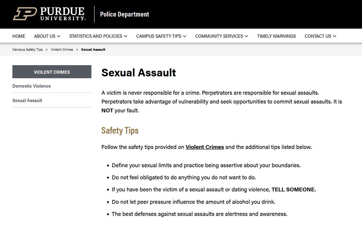 Purdue University Police Department tweet media