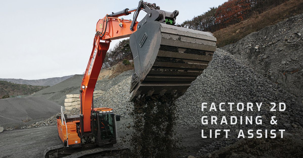 CGEquipment's tweet photo. AI-powered safety. Advanced fuel efficiency. See how the DEVELON -9 Series crawler excavators position your fleet for the future. Call us at +1 519-826-0550! https://t.co/jTC7Zw3OYX