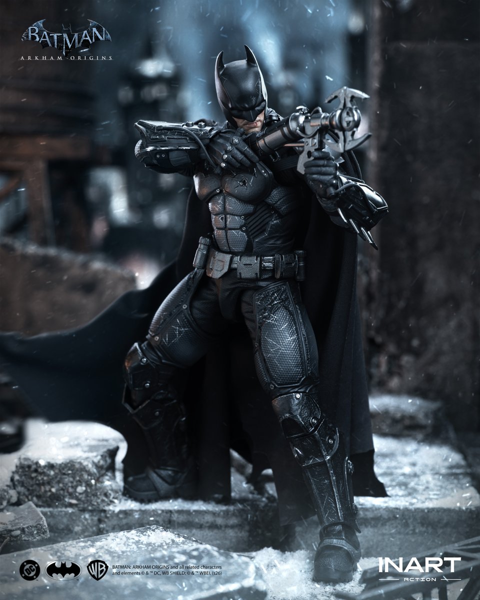 ToypanicMsia's tweet image. Battle worn, never broken 🦇🔥

Batman from Batman: Arkham Origins—gritty, battle-damaged, and masterfully crafted by INART.

#ToyPanic #Batman #ArkhamOrigins #INART #ActionFigures #Collectibles #FigureCollector #DCComics #DarkKnight #ToyPhotography