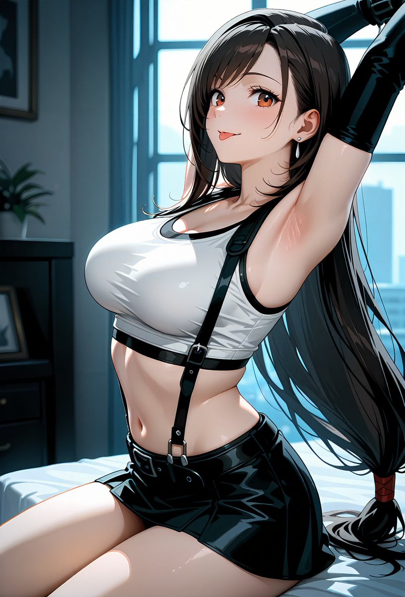 ahl9's tweet image. Tifa Lockheart by Maplesyrup #FF7R #FinalFantasy7 #SquareSoft #FinalFantasy7Remake #FinalFantasy7Rebirth