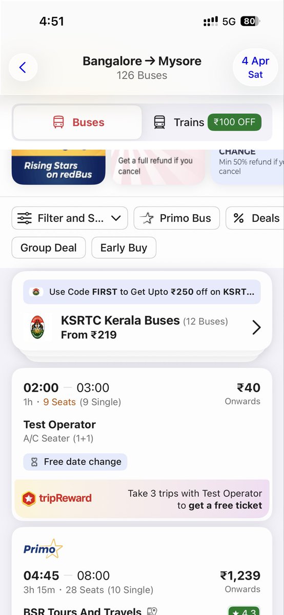 kumarpratik61's tweet photo. @redBus_in seems someone pushed the dev build today XD https://t.co/Q9Wj7g9MAs