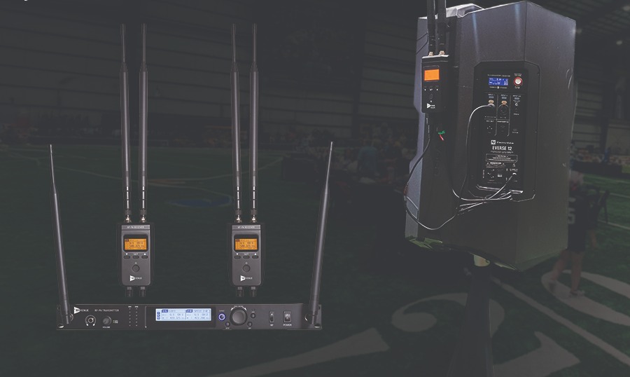 RFvenue's tweet image. Pair the @Electro_Voice EVERSE 8 or EVERSE 12 battery-powered speakers with the RF Venue RF PA Extension Kit to create a fully self-contained wireless audio system—no outlets, no extra power supplies, no messy cabling.

#RFVenue #ElectroVoice #WirelessAudio