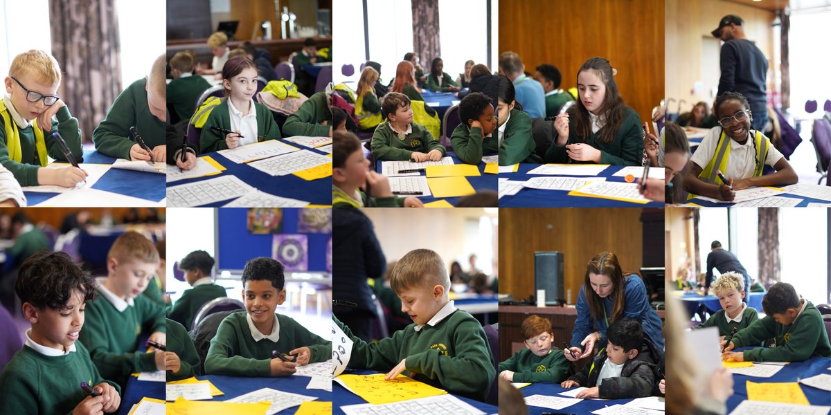 EYFOLNE's tweet image. Pupils discovered the artistic side of the Arabic language during a calligraphy workshop with calligraphy artist Abu Yahya.
@QFIntl @NewcastleCC @InterNewcastle @NorthEast_CA 
#NEFestivalOfLanguages #ArabicCalligraphy #LanguageLearning #CulturalExchange #NewcastleUponTyne