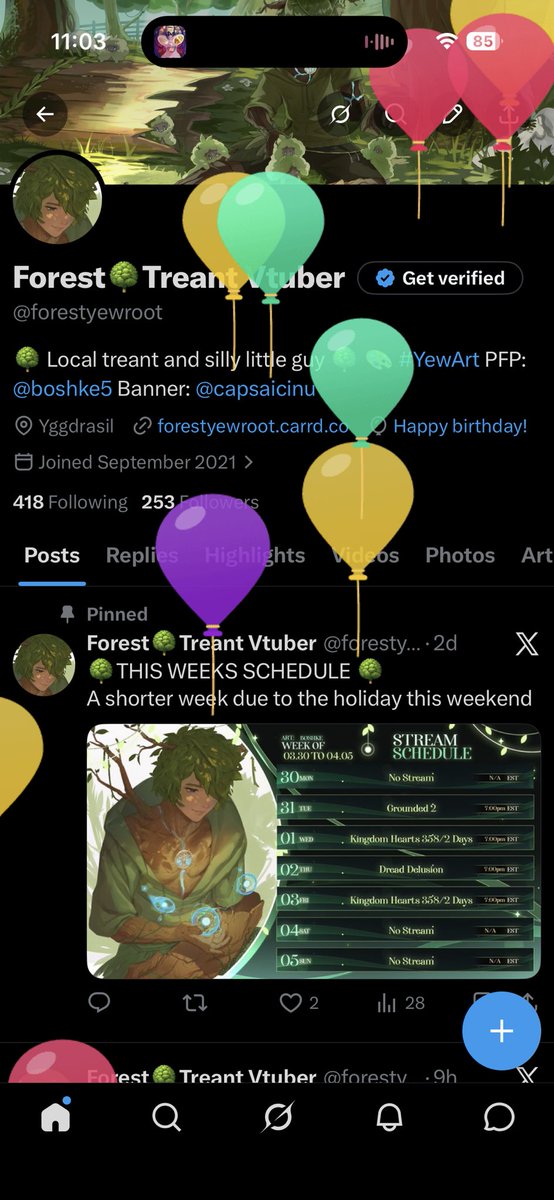 Forest🌳Treant Vtuber tweet media
