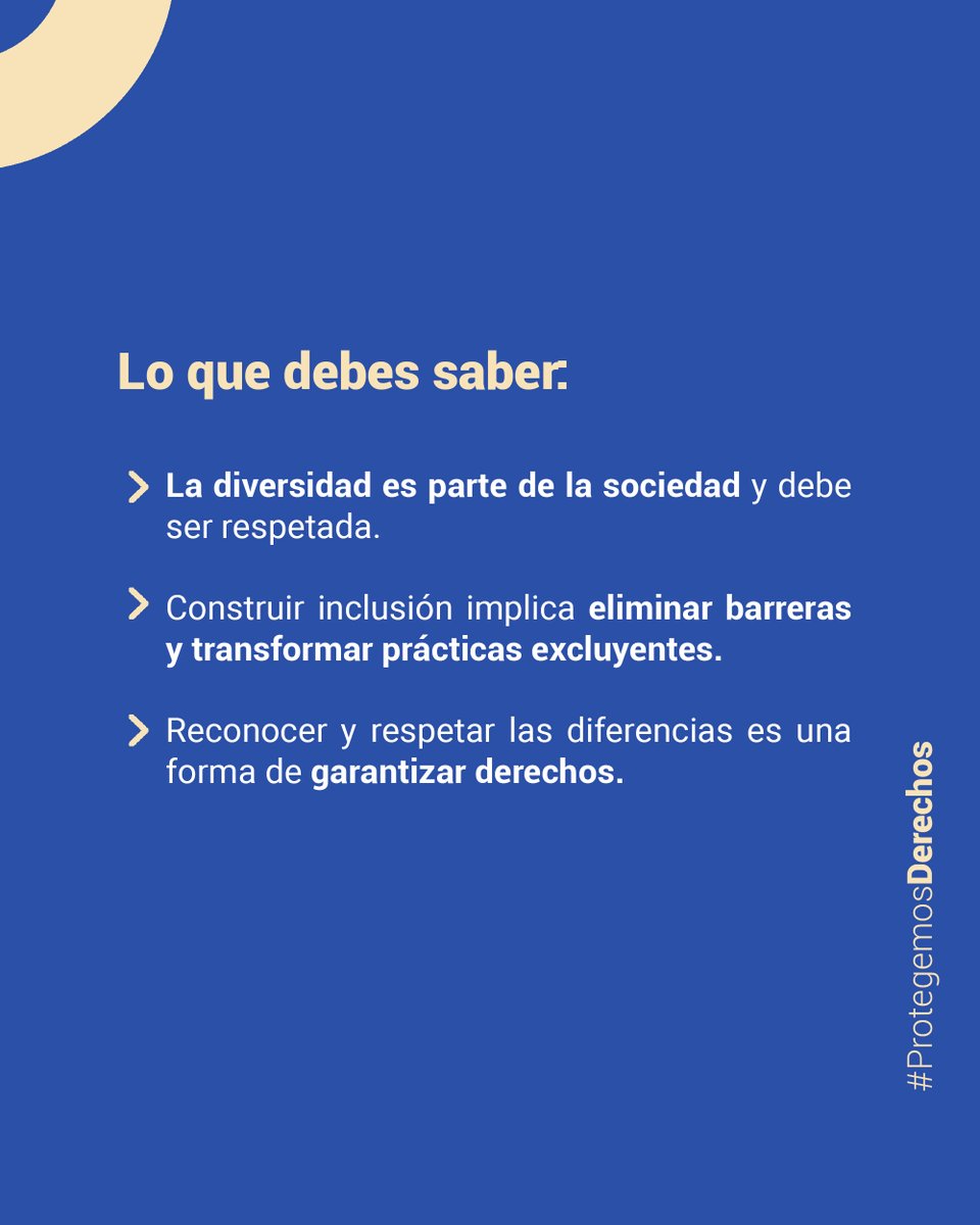 CorteConstEcu's tweet photo. La Constitución del Ecuador protege la igualdad, la dignidad y la autonomía de todas las personas, y exige eliminar las barreras que limitan su ejercicio.

Porque una sociedad que incluye es una sociedad que garantiza derechos.

#ProtegemosDerechos https://t.co/mVjbUkeGnv
