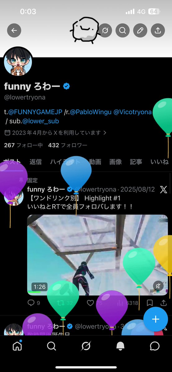 funny ろわー tweet media