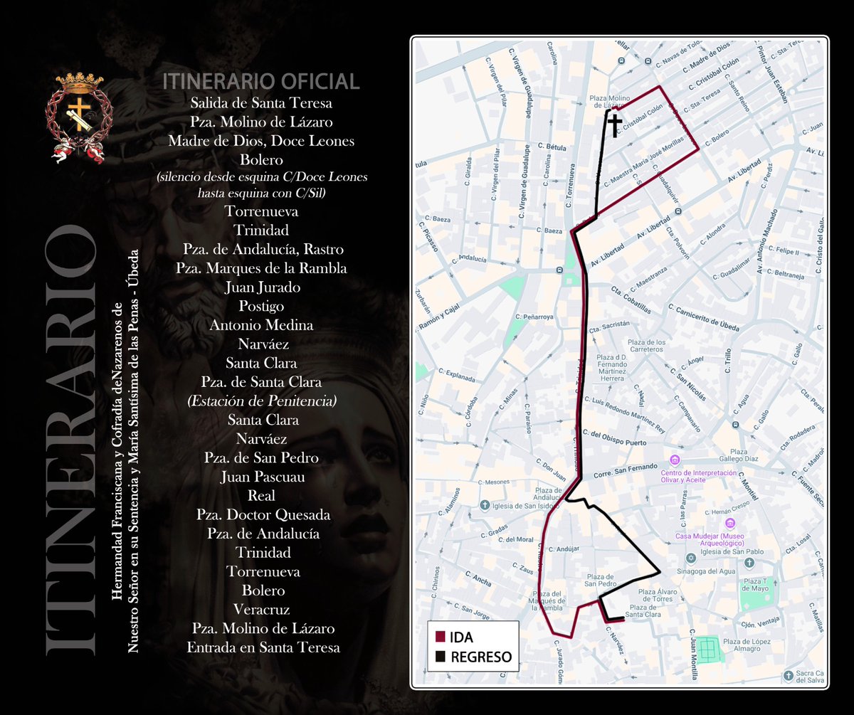 Hermandad de la Sentencia, de Úbeda tweet media