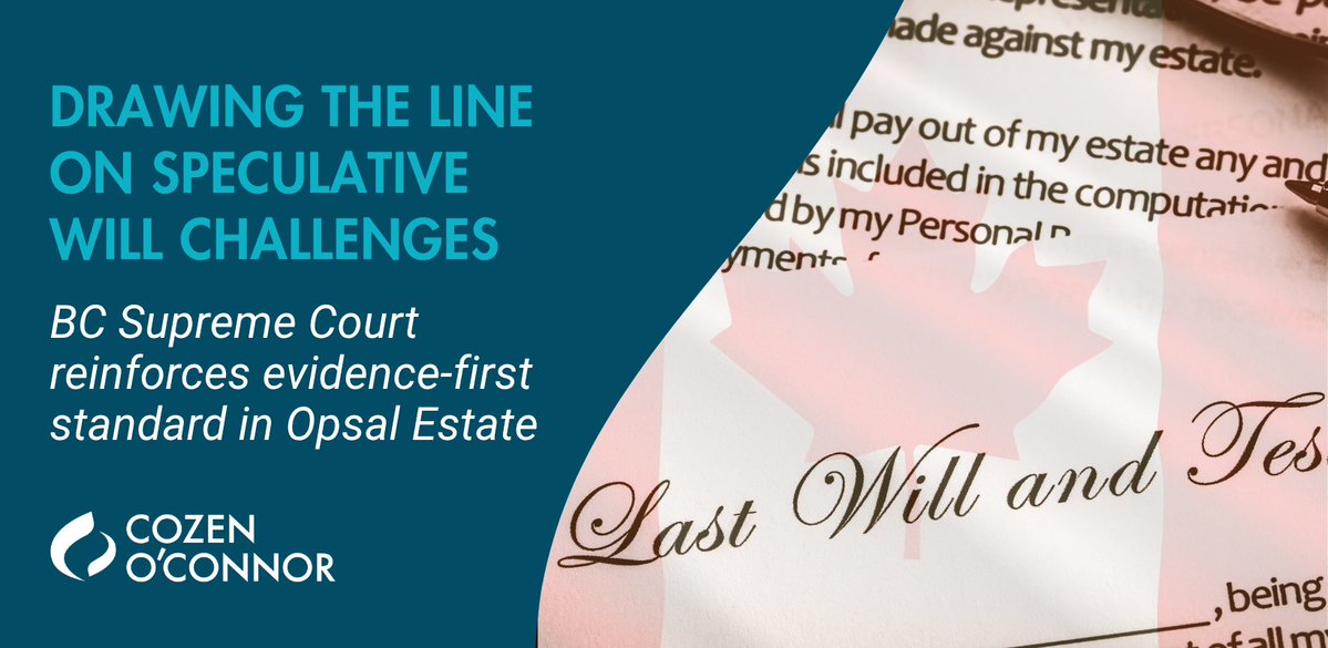 Cozen O'Connor tweet media