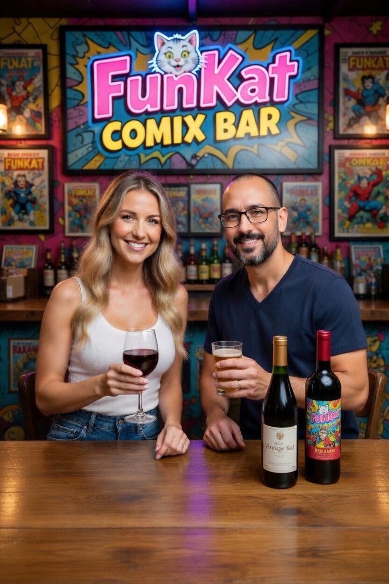 <a href="/FunKatComix/">FunKat Comix</a> Bottoms up 🍷🍷