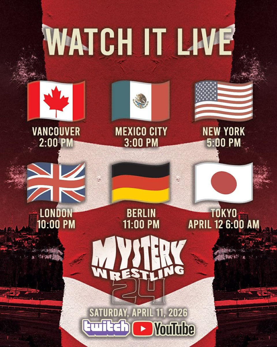 Mystery Wrestling tweet media