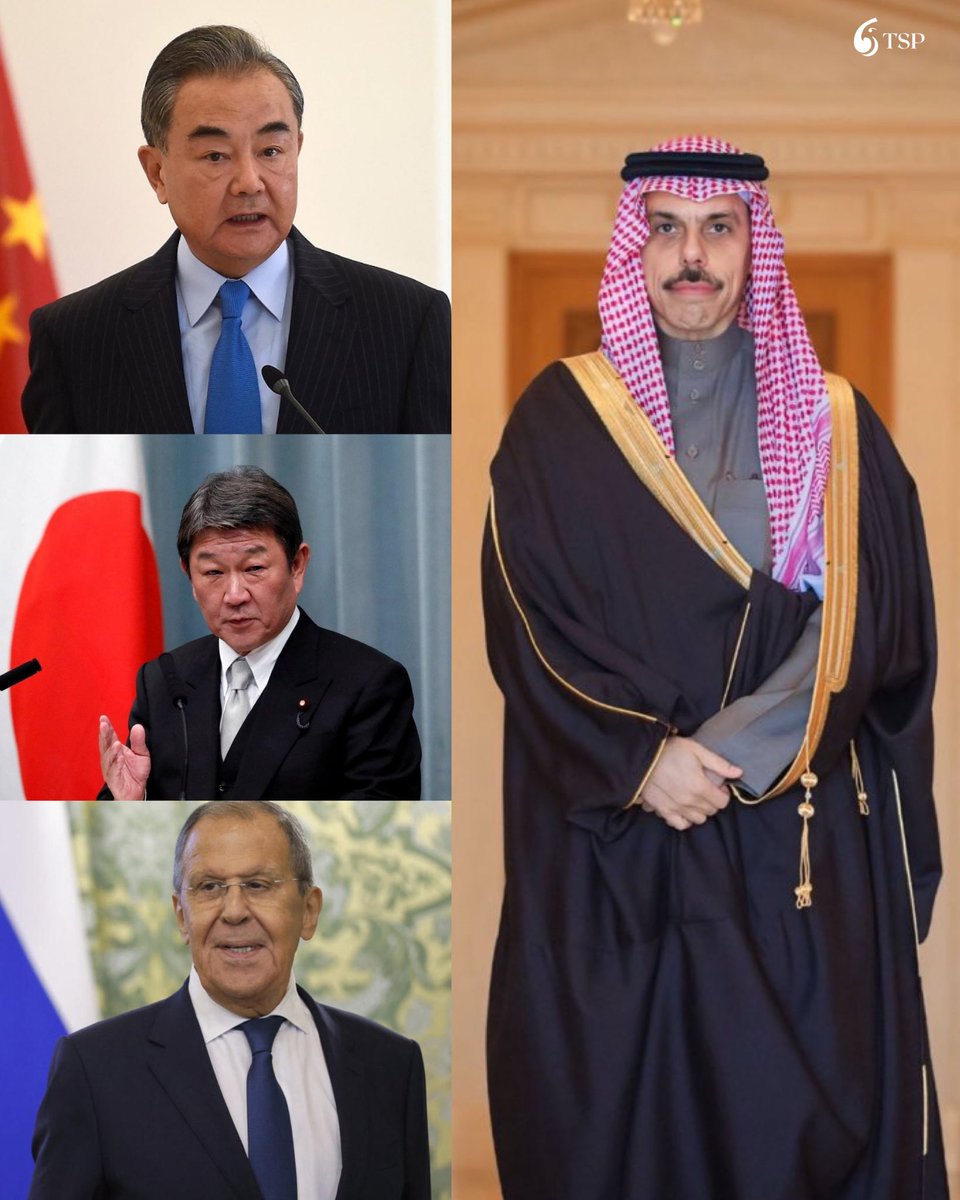 الخارجية السعودية: الأمير فيصل بن فرحان يجري اتصالات مع نظرائه في الصين واليابان وروسيا لبحث مستجدات المنطقة