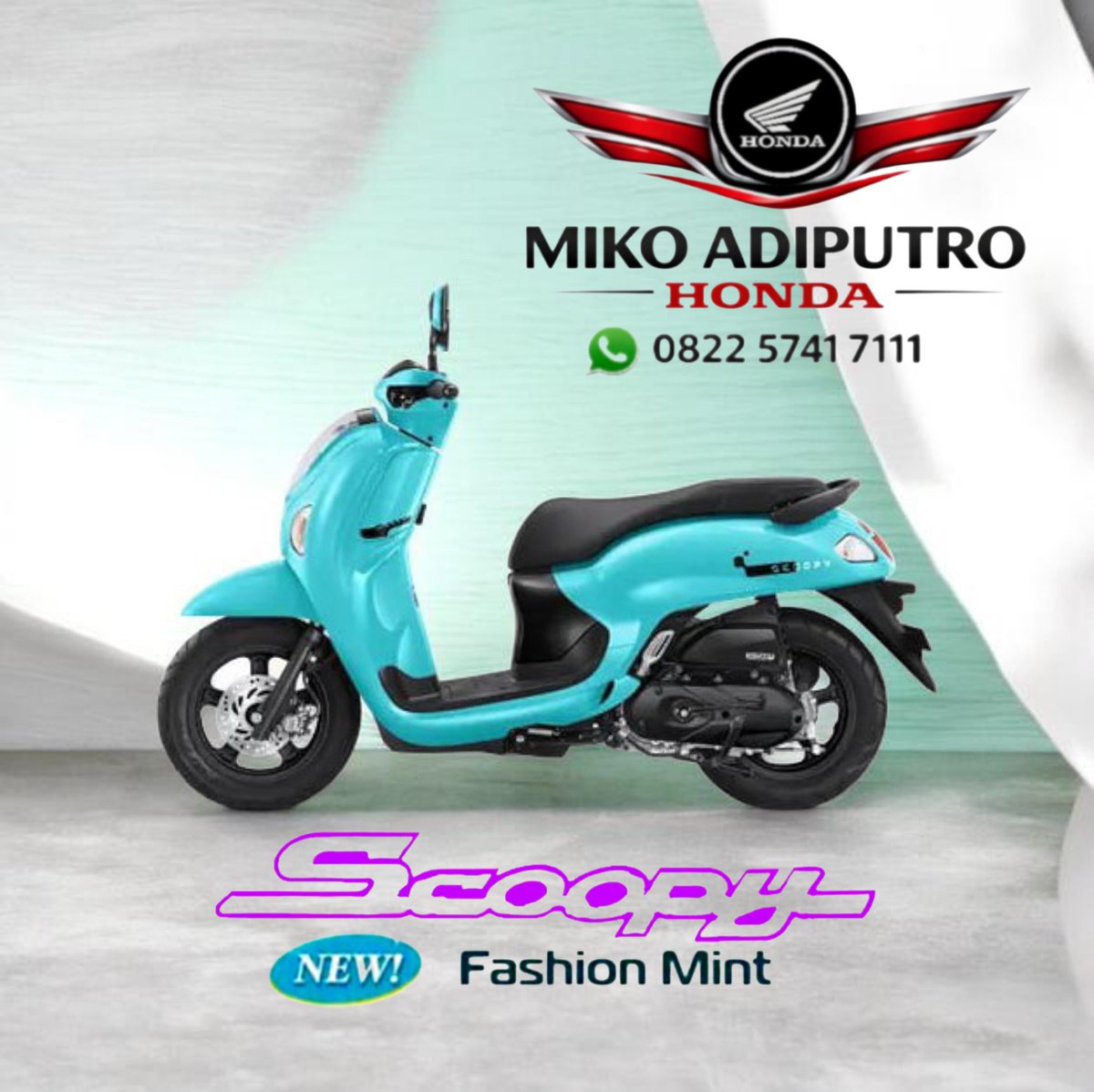 mikoadiputro11's tweet photo. SCOOPY SERIES 
Promo Motor Honda
#scoopyfashion #semuaorang #sorotan #sidoarjofyp #surabayafyp #mojokertofyp #pasuruanfyp #gresikfyp #fyp 
https://t.co/yMbPOjwypJ https://t.co/MFBrDyV9El