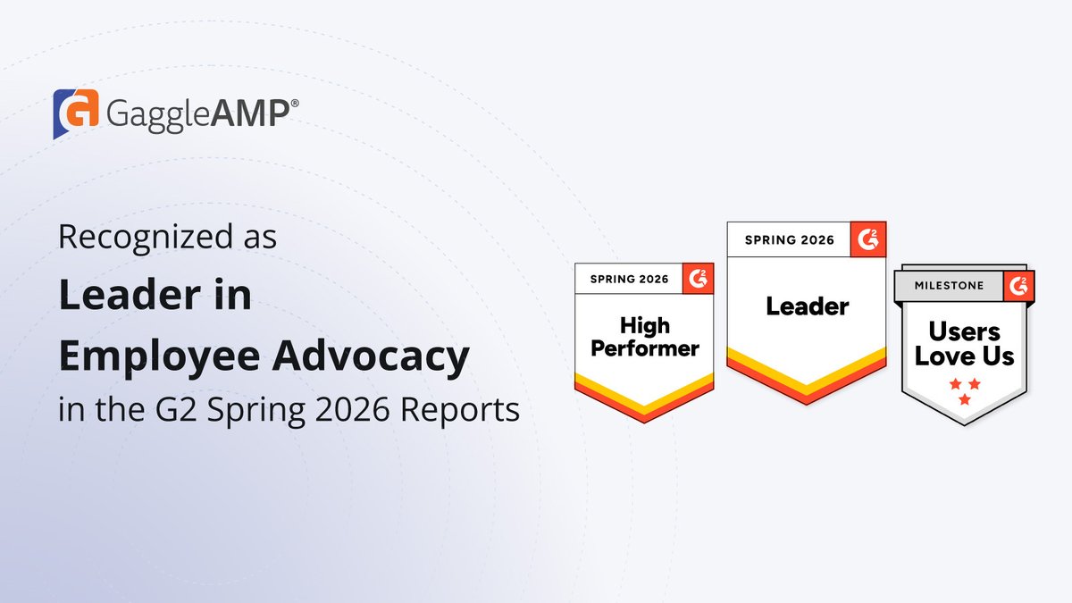 GaggleAMP tweet media