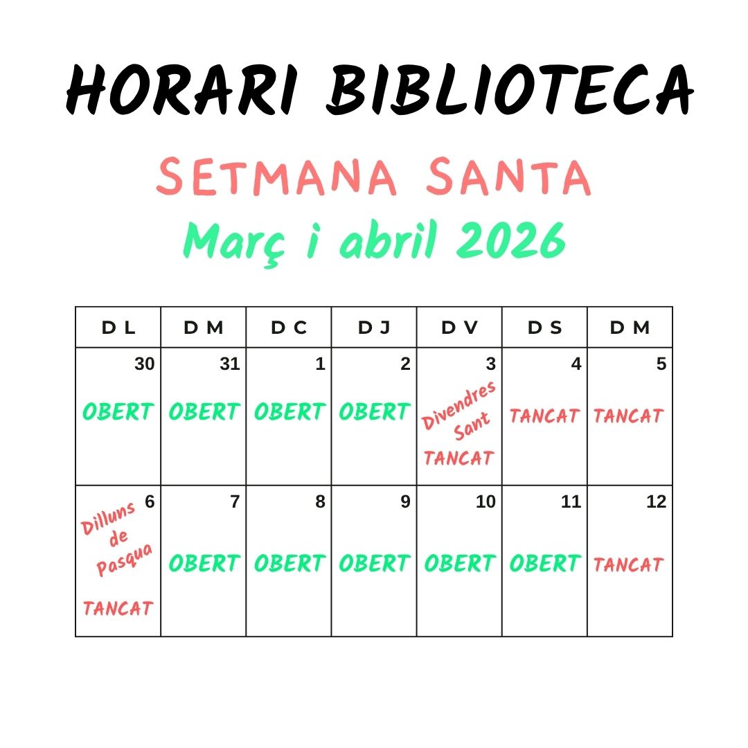 Biblioteca Soledat Ridaura i Feixas tweet media