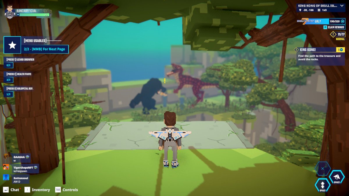 testphoto8's tweet photo. Kong vs Gaw is absolute chaos in The Sandbox Season 7—in the best way. @TheSandboxGame  https://t.co/gXmy1MNJCm #Season7 https://t.co/sxzpxxwciR