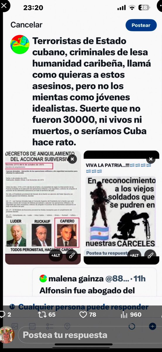 malena gainza tweet media