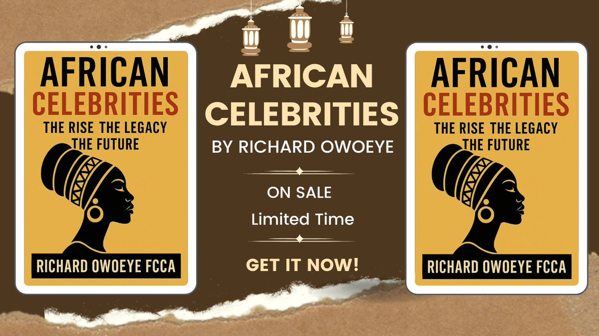 Richard Owoeye takes you beyond the spotlight in his new book African Celebrities: The Rise The Legacy The Future. Grab your copy now! cravebooks.com/b-66626?refere… #Biographies