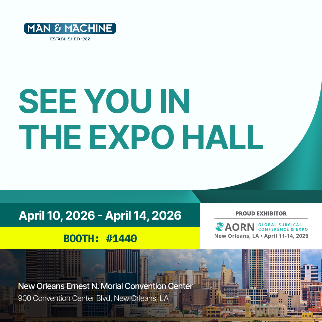See you at the AORN Expo Hall 👋
Visit Booth 1440 to explore our disinfectable, Medical Grade™ keyboards and input solutions 🧼💻

#AORN2026 #MedicalTech