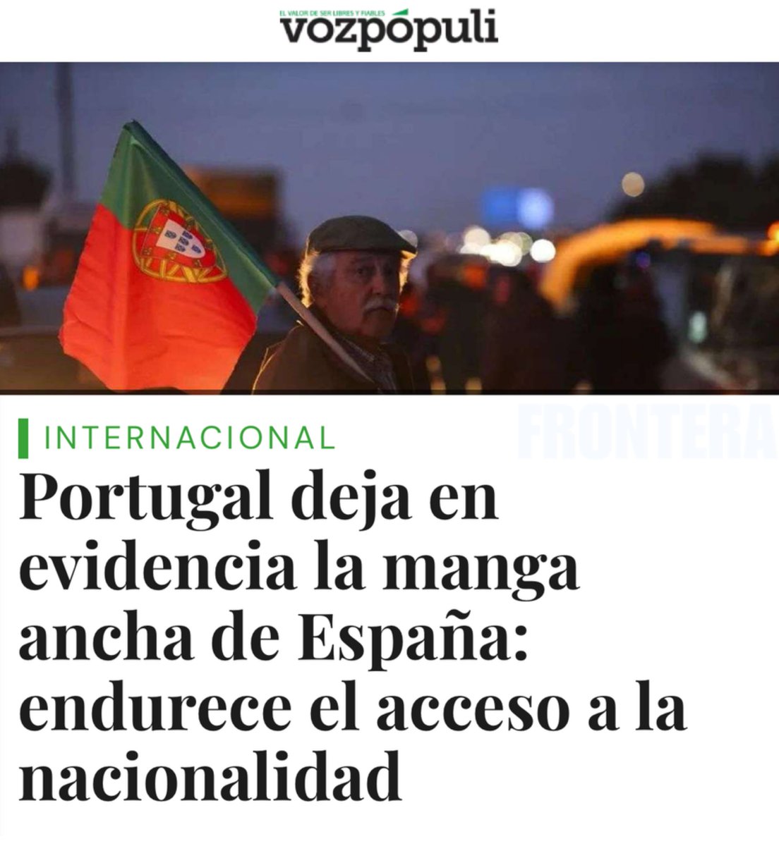 Frontera tweet media