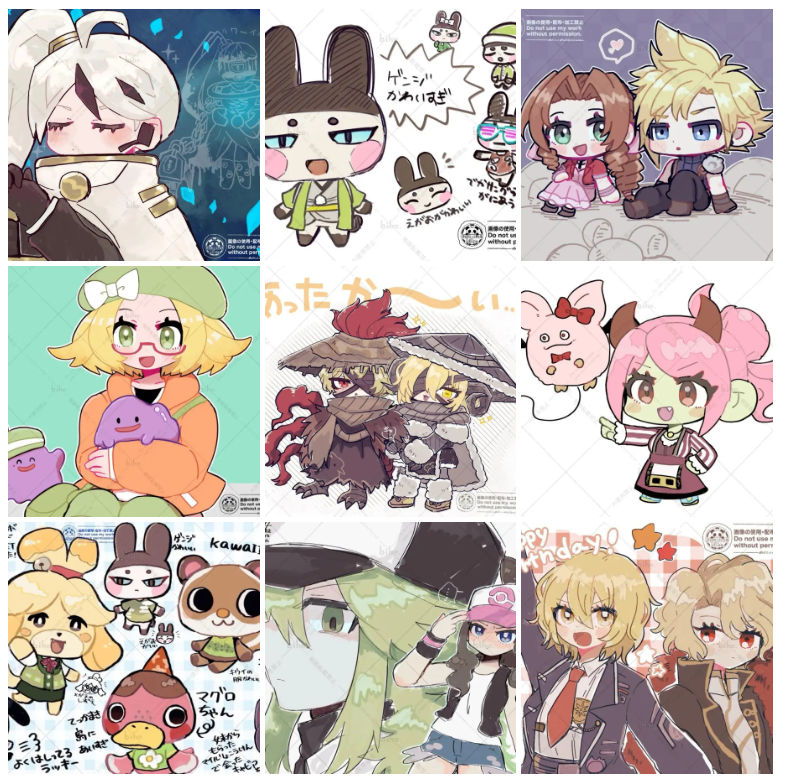 #今月描いた絵を晒そう
3月分です❣
色んなジャンルかいたな～ 