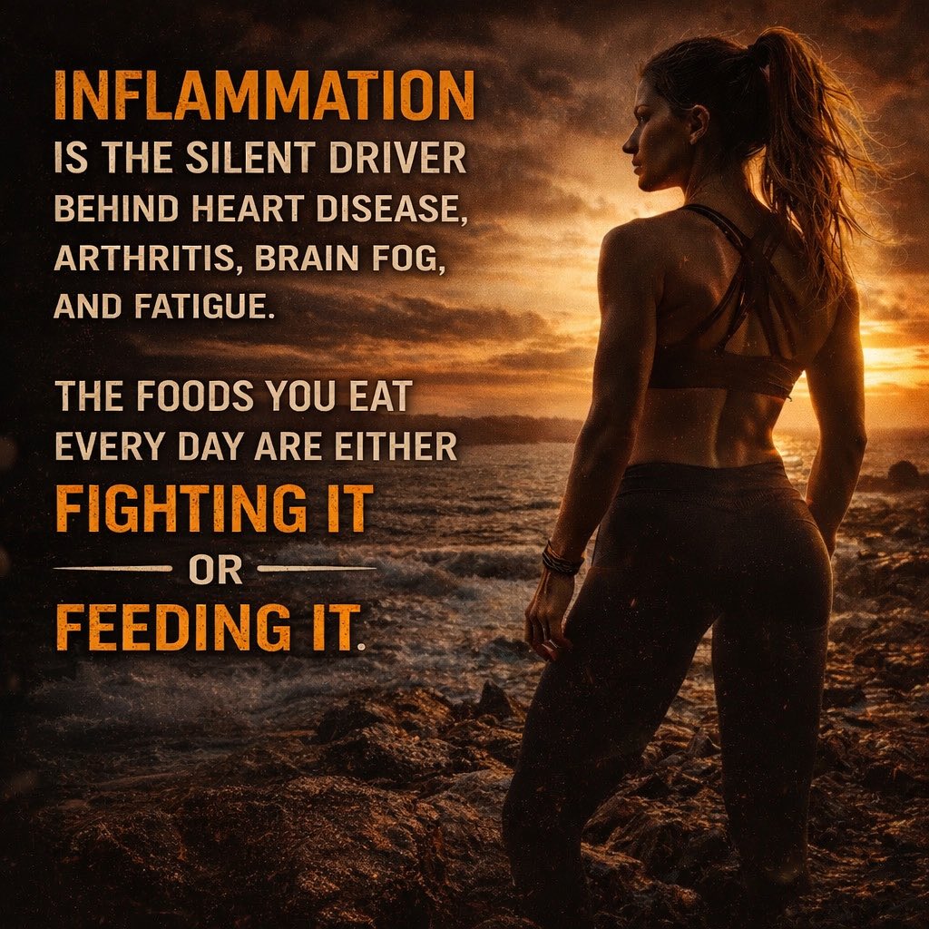 DebbieMaybery's tweet image. Every meal is a choice.
You’re either reducing it… or feeding it.
Choose better. Daily.
 #HealthyLifestyle #OwnYourHealth #NutritionMatters #AntiInflammatory #HealthForLife #MindsetMatters #RunForLife #MovementIsMedicine #DailyHabits #StrongNotBroken #Longevity