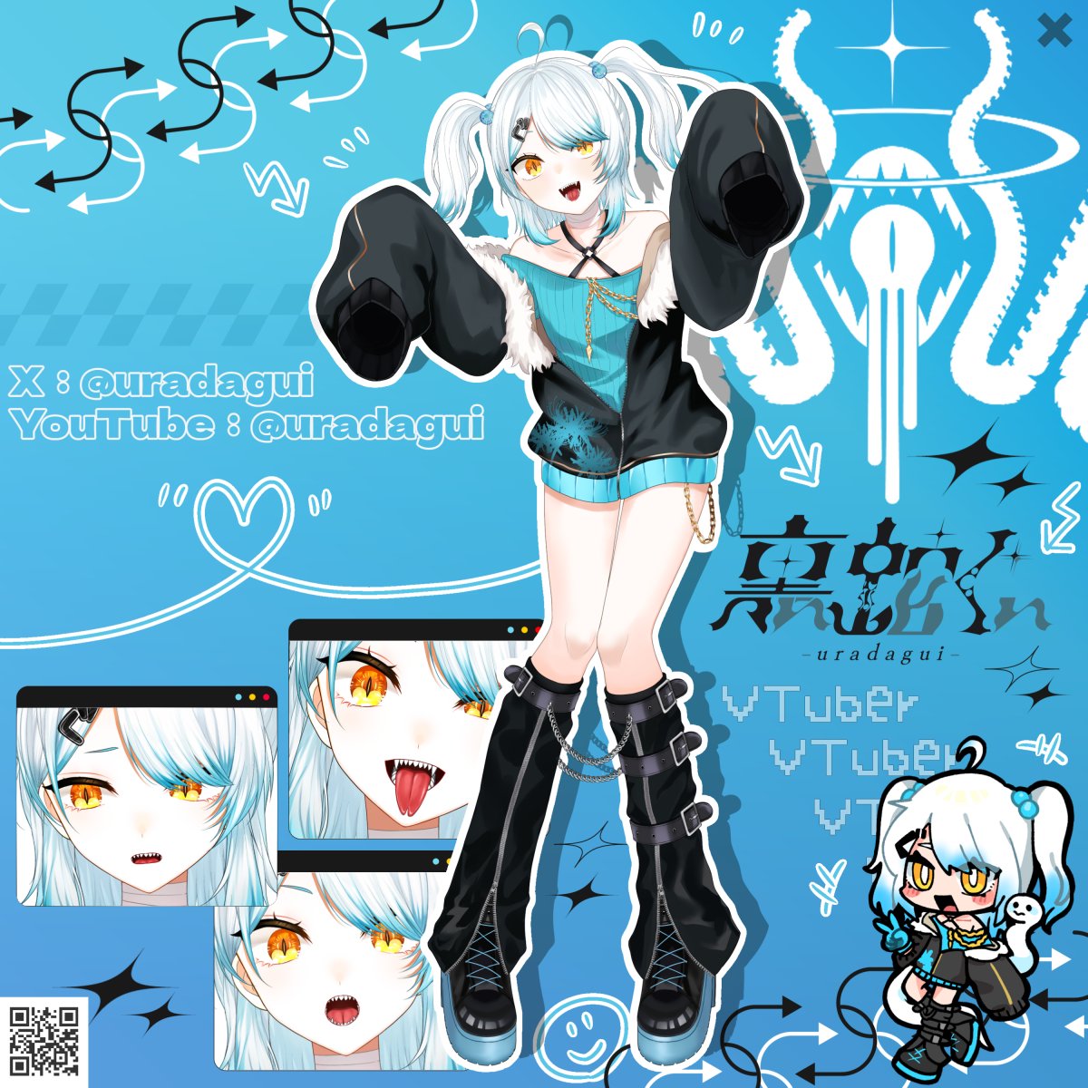 裏蛇ぐぃ🪨⛓️💥VTuber🔪 tweet media