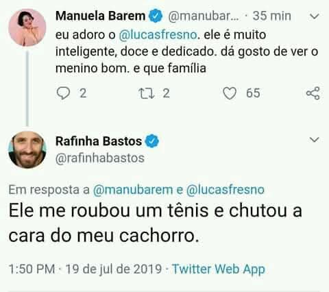 A fanbase da fresno dividida em 2 tweets